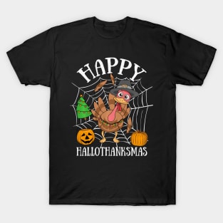 Happy HalloThanksMas T-Shirt